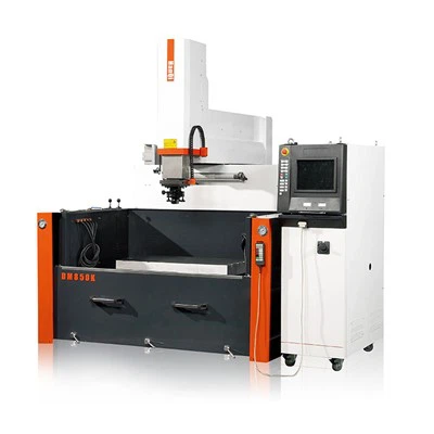 Pilnībā CNC vienas galvas augstas precizitātes servo EDM mašīna ar fiksētu darbagaldu
